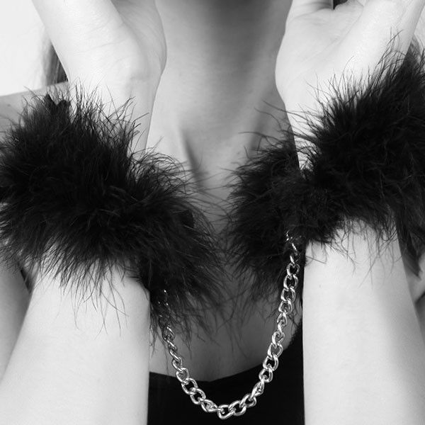 JEWELERY - ZA ZA ZU FEATHER HANDCUFFS