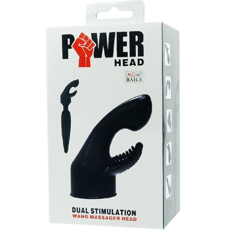 BAILE - POWER HEAD INTERCAMBIABLE HEAD FOR MASSAGE POINT STIMULATION AND CLITORIS