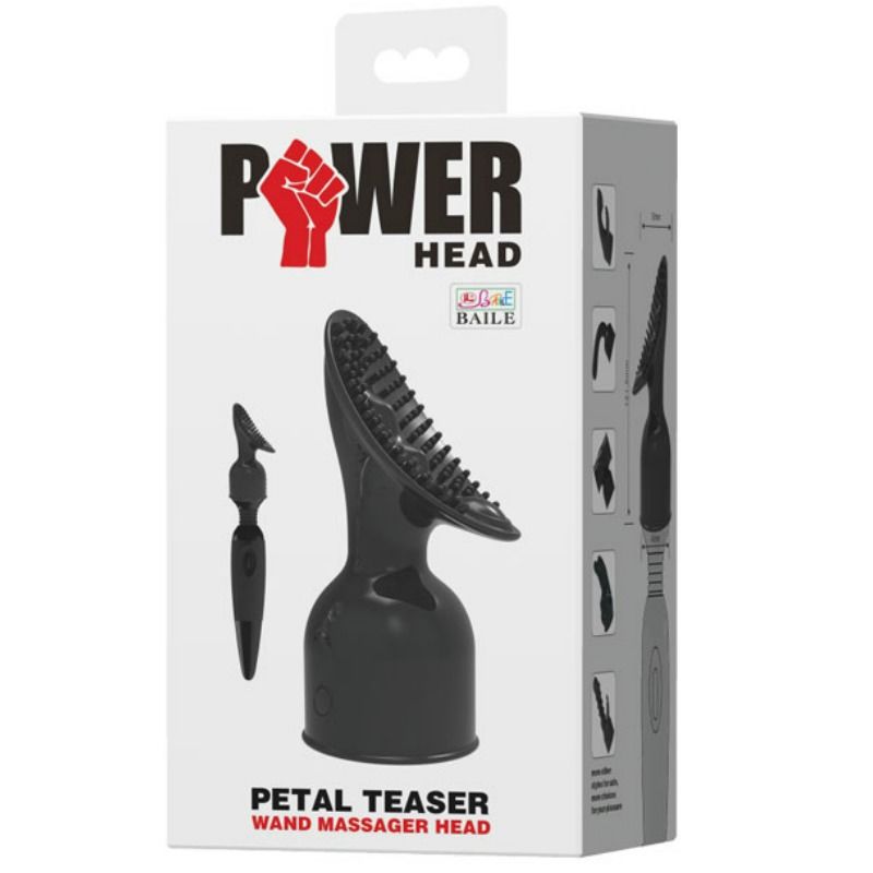 BAILE - POWER HEAD INTERCHANGEABLE HEAD FOR CLITORIS STIMULATION MASSAGE