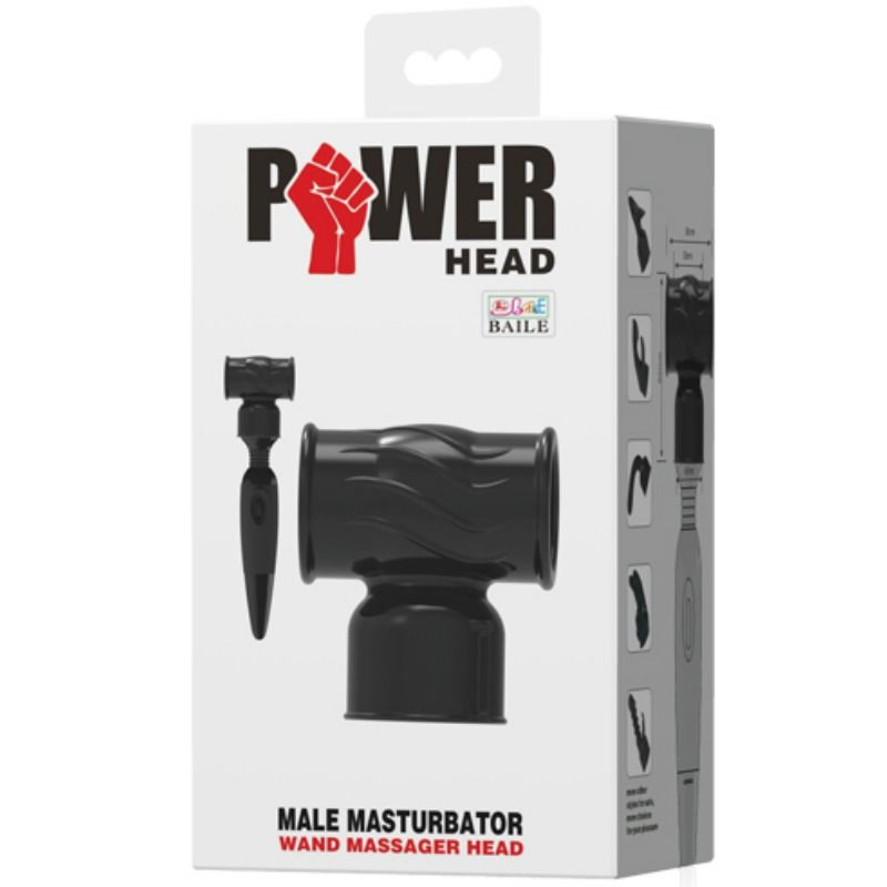 BAILE - POWER HEAD INTERCHANGEABLE HEAD FOR MALE MASSAGE