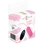 INTENSE - FLIPPY IN VIBRATING EGG WITH REMOTE CONTROL PINK