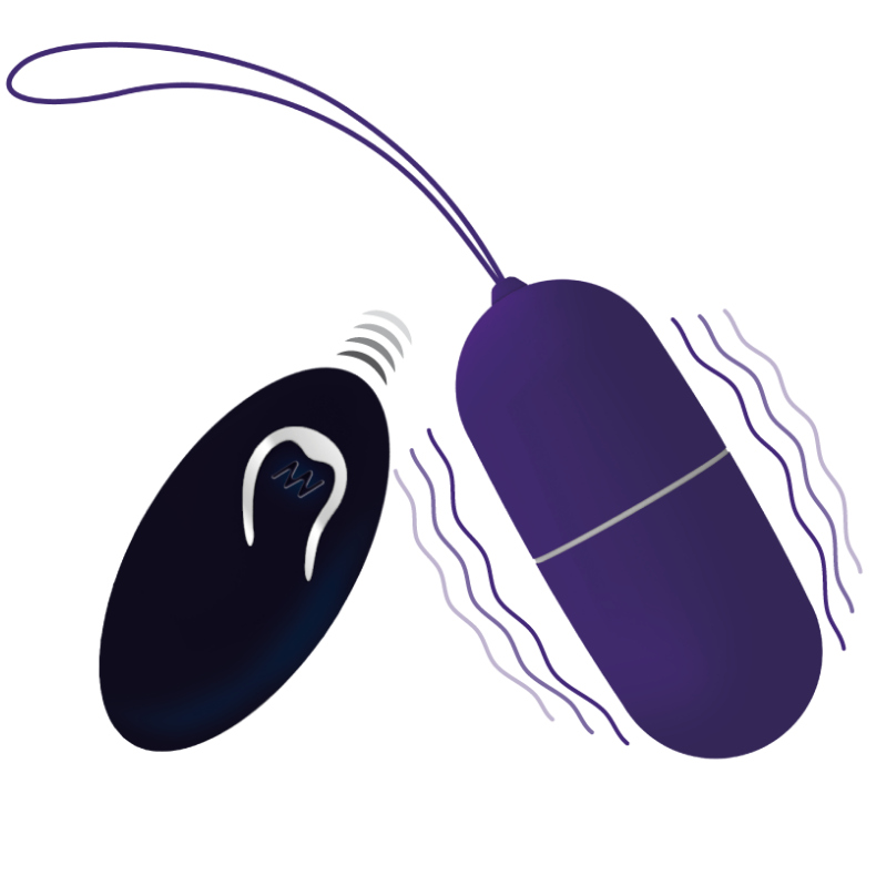 INTENSE - FLIPPY IN VIBRATING EGG WITH REMOTE CONTROL PURPLE