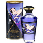 SHUNGA - HEAT EFFECT MASSAGE OIL EXOTIC FRUITS FLAVORS 100 ML