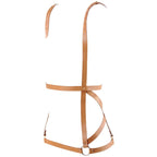 BIJOUX - INDISCRET'S MAZE HARNESS DRESS SHAPE BROWN