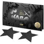 BIJOUX - INDISCRET'S FLASH BLACK STAR NIPPLE CAPS