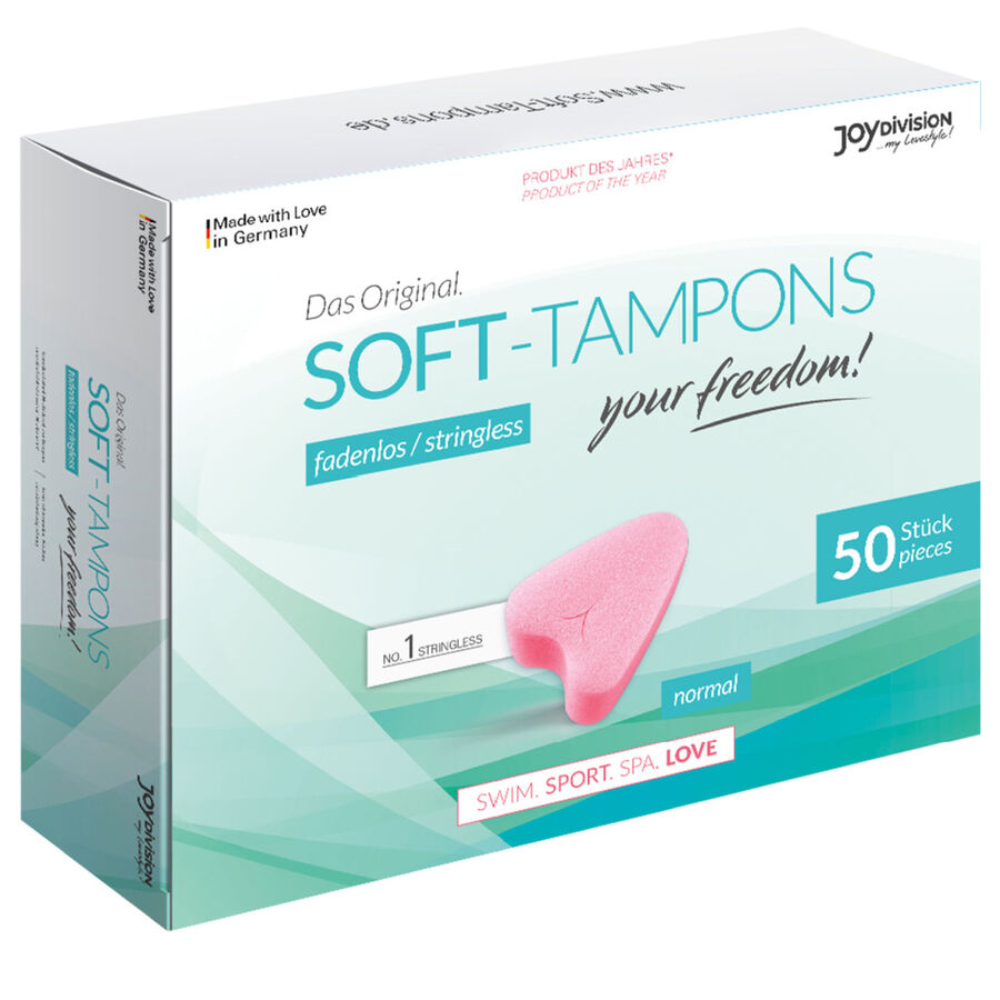 JOYDIVISION SOFT TAMPONS - ORIGINAL SOFT TAMPONS 50 UDS