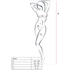 PASSION - WOMAN BS034 WHITE BODYSTOCKING ONE SIZE