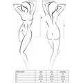 PASSION - WOMAN TRIXY TEDDY NEGRO TALL L/XL