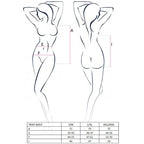 PASSION - WOMAN TRIXY TEDDY NEGRO TALL L/XL