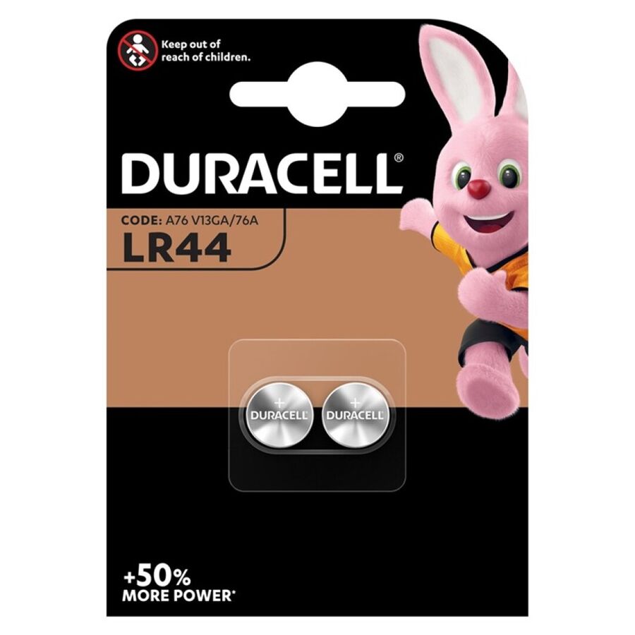 DURACELL - BATTERY LR44 1.5V 2 UNITS