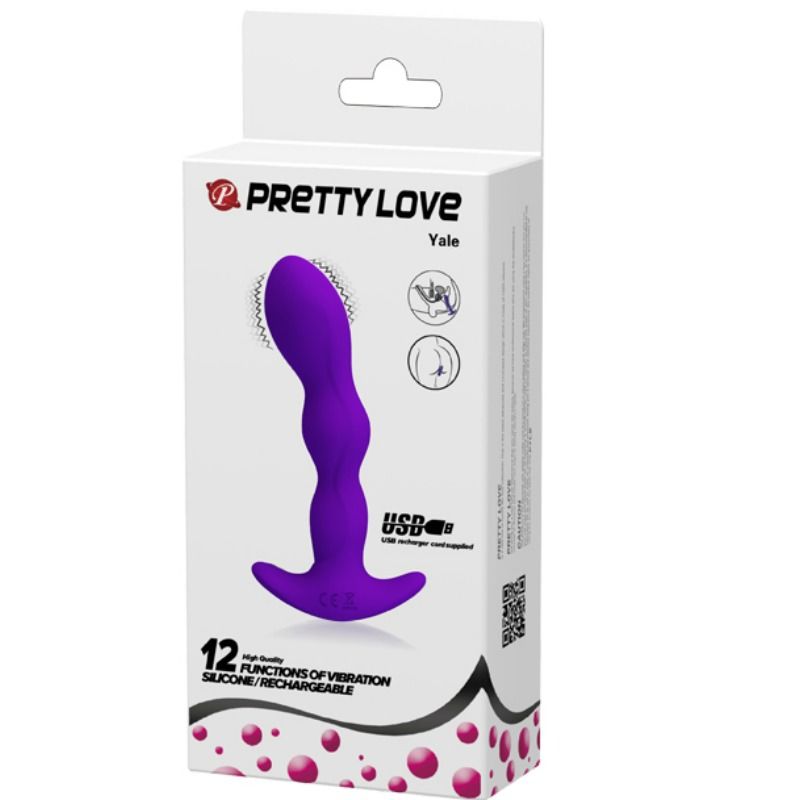 PRETTY LOVE - ANAL MASSAGE 12 LILAC VIBRATION MODES