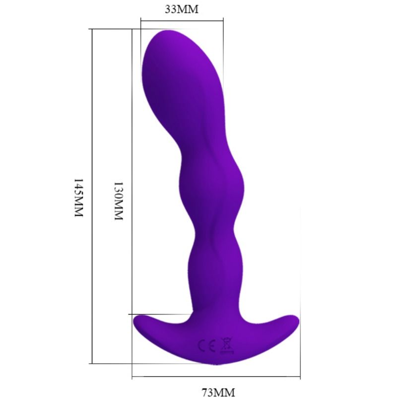 PRETTY LOVE - ANAL MASSAGE 12 LILAC VIBRATION MODES
