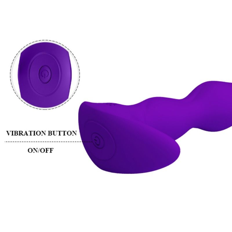 PRETTY LOVE - ANAL MASSAGE 12 LILAC VIBRATION MODES