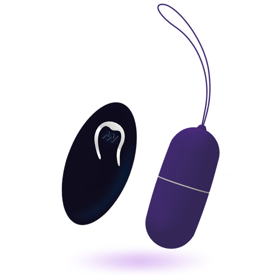 INTENSE - FLIPPY IN VIBRATING EGG WITH REMOTE CONTROL PURPLE