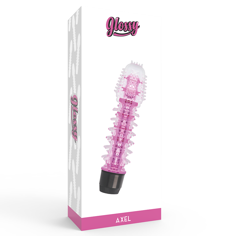 GLOSSY - AXLE VIBRATOR PINK