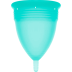 STERCUP - FDA SILICONE MENSTRUAL CUP AQUAMARINE - SIZE S