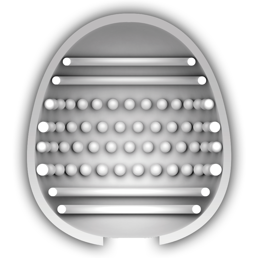 JAMYJOB - EGG MASTURBATOR RED EDITION DISCRETE