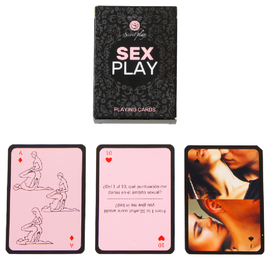 SECRETPLAY - SIX PLAY PLAYING CARDS (ES/EN)