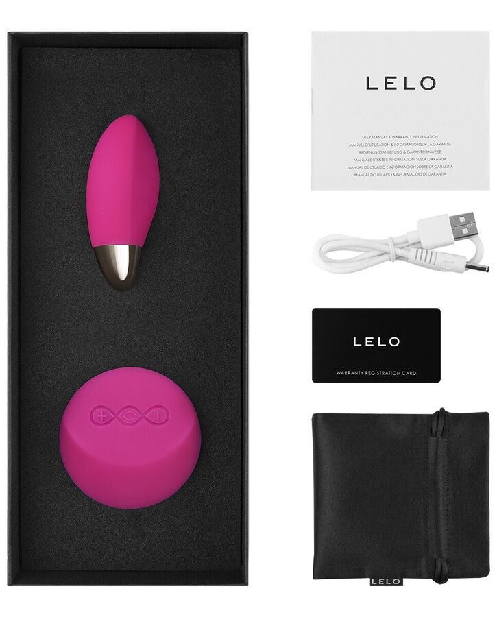 LELO - LYLA 2 INSIGNIA DESIGN EDITION FUCHSIA MASSAGE EGG