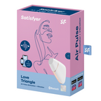 SATISFYER LOVE TRIANGLE ETIMULADOR Y VIBRADOR - BLANCO