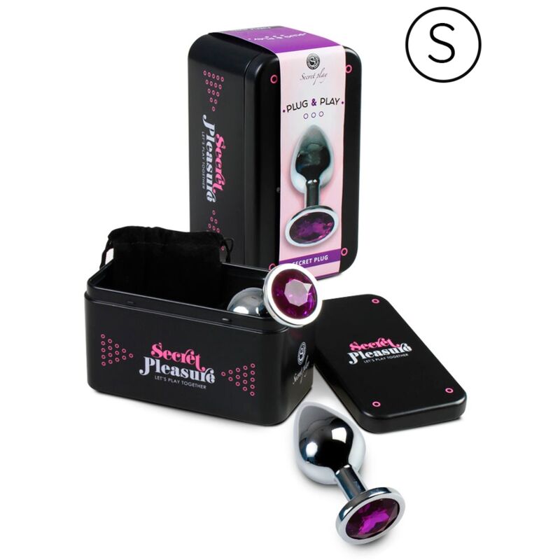 SECRETPLAY - ANAL PLUG PURPLE S