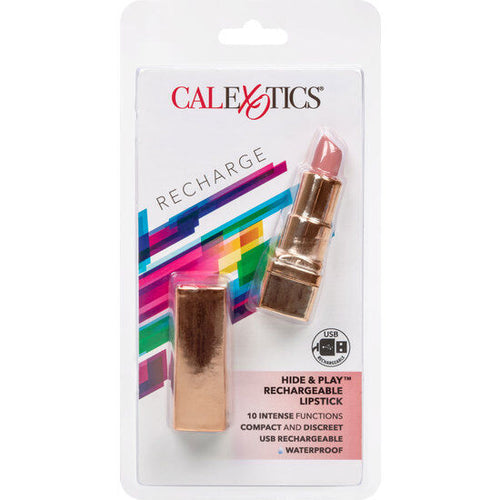CALEXOTICS - BALA RECHARGEABLE LIPSTICK HIDE &amp; PLAY SOFT PINK