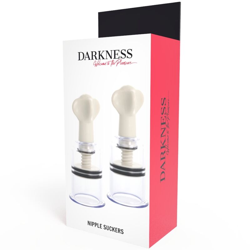 DARKNESS - TRANSPARENT NIPPLE SUGAR 5CM DIAMETER