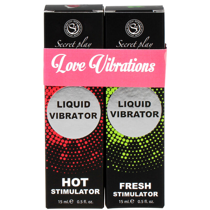 SECRETPLAY - LIQUID VIBRATOR LOVE VIBRATION PACK