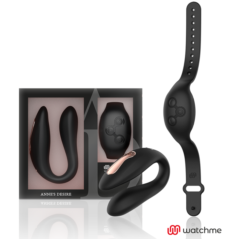 ANNE'S DESIRE - DUAL PLEASURE TECHNOLOGY A WATCHME BLACK