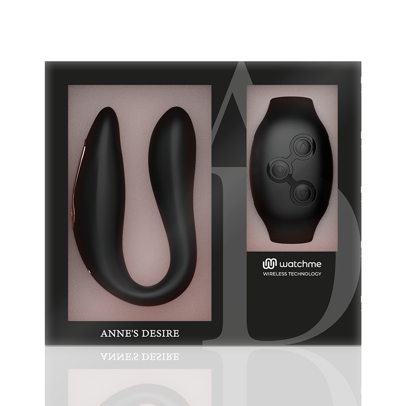 ANNE'S DESIRE - DUAL PLEASURE TECHNOLOGY A WATCHME BLACK