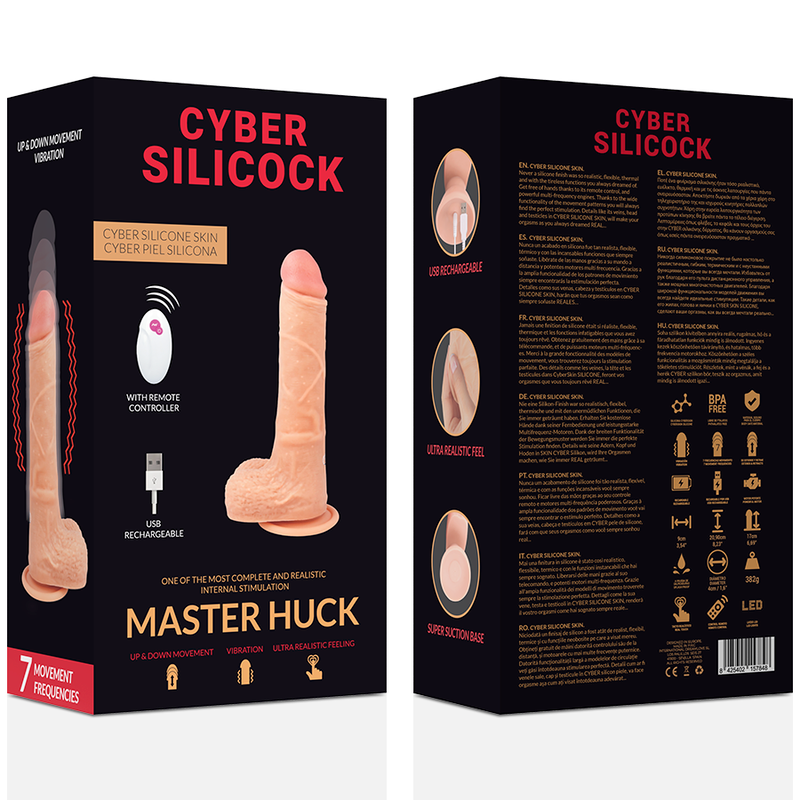 CYBER SILICON - REMOTE CONTROL REALISTIC MASTER HUCK 20.9 CM -O- 4 CM