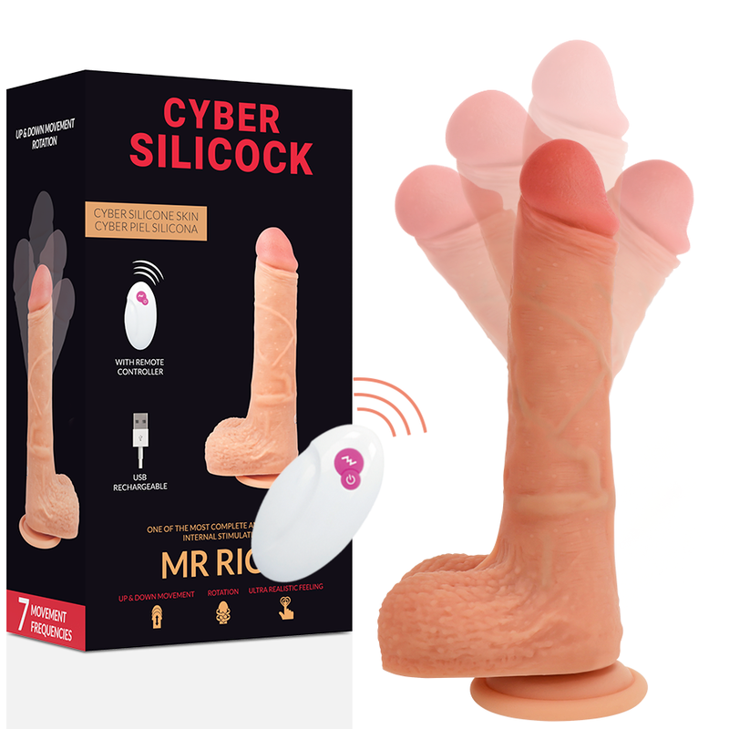CYBER SILICON - REMOTE CONTROL REALISTIC MR RICK 20.9 CM -O- 4 CM