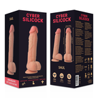 CYBER SILICON - SAUL ULTRA REALISTIC SOFT LIQUID SILICONE 21 CM -O- 4.2 CM