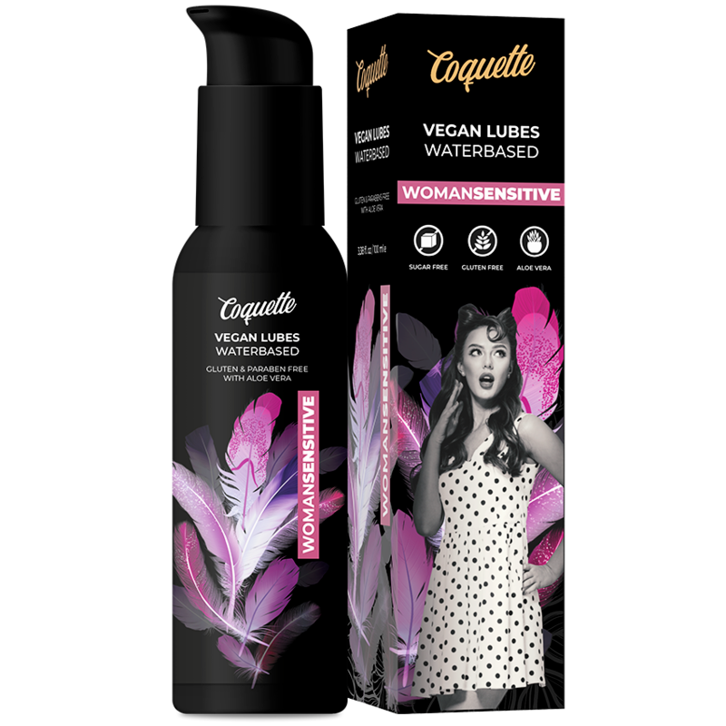 COQUETTE CHIC DESIRE - PREMIUM EXPERIENCE 100 ML VEGAN LUBES WOMAN SENSITIVE