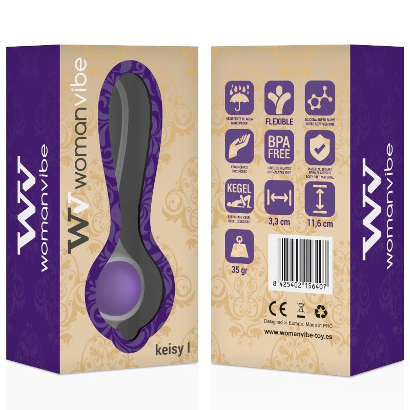 WOMANVIBE - KEISY IN BALL GEISHA SILICONE
