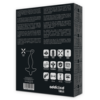 ADDICTED TOYS - ANAL MASSAGER WITH BLACK VIBRATION MODEL 1